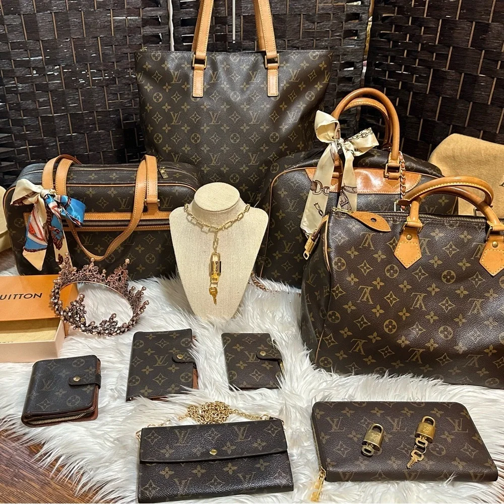 Louis Vuitton Cabas Mezzo Monogram Shoulder Tote - Excellent Preloved Condition